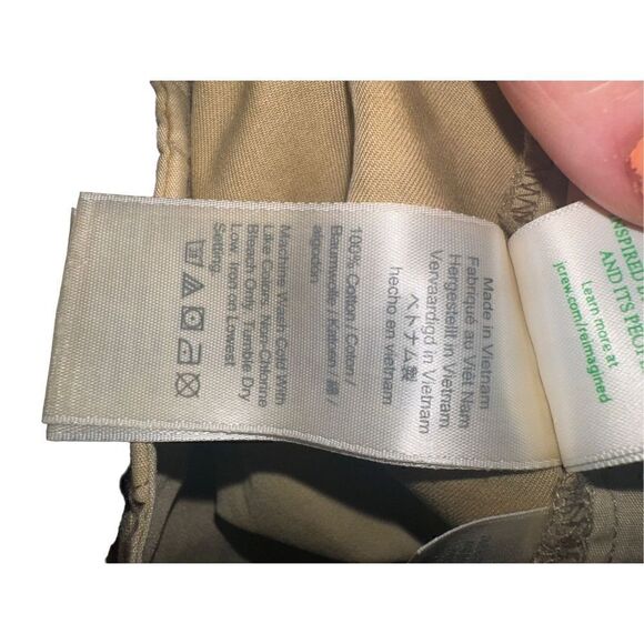 J Crew Slouchy Boyfriend Chino Size 28 - Picture 12 of 12